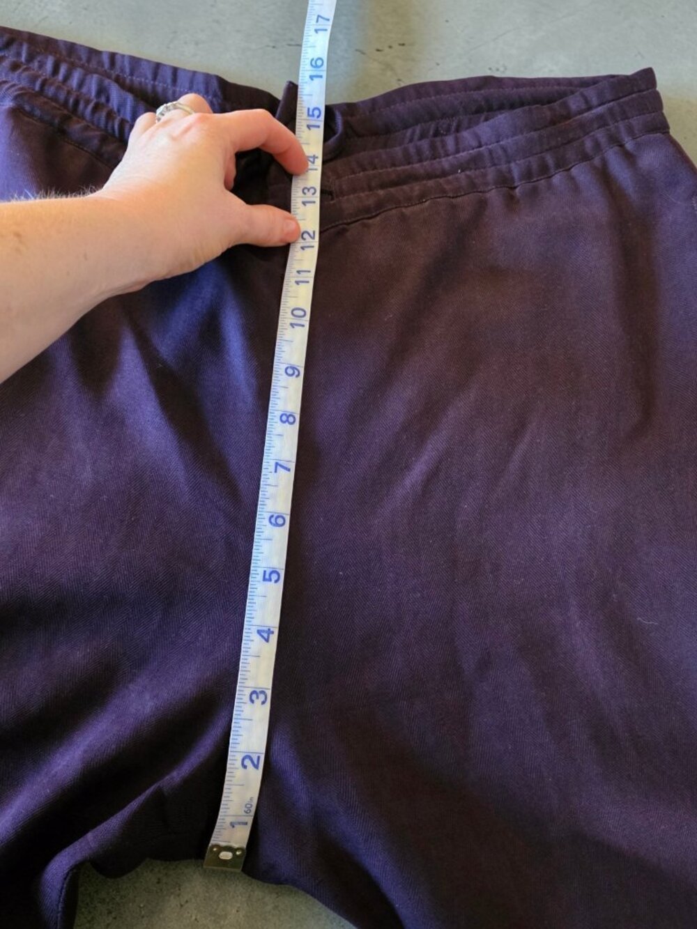 Neiman Marcus 100% Silk Purple Tai Chi Set PM Petite Medium Frog Closure Lounge - Picture 9 of 16